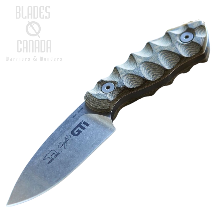White River GTI 3 Fixed Blade Survival Knife, S35VN, Micarta, Kydex Sheath White River GTI 3 Fixed Blade Survival Knife, S35VN, Micarta, Kydex Sheath